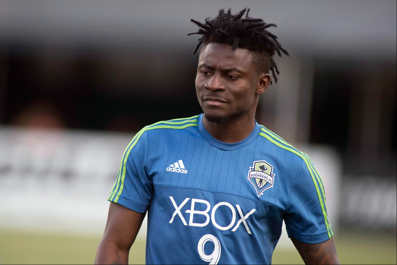 El nigeriano Obafemi Martins será baja por segundo partido consecutivo para Seattle Sounders