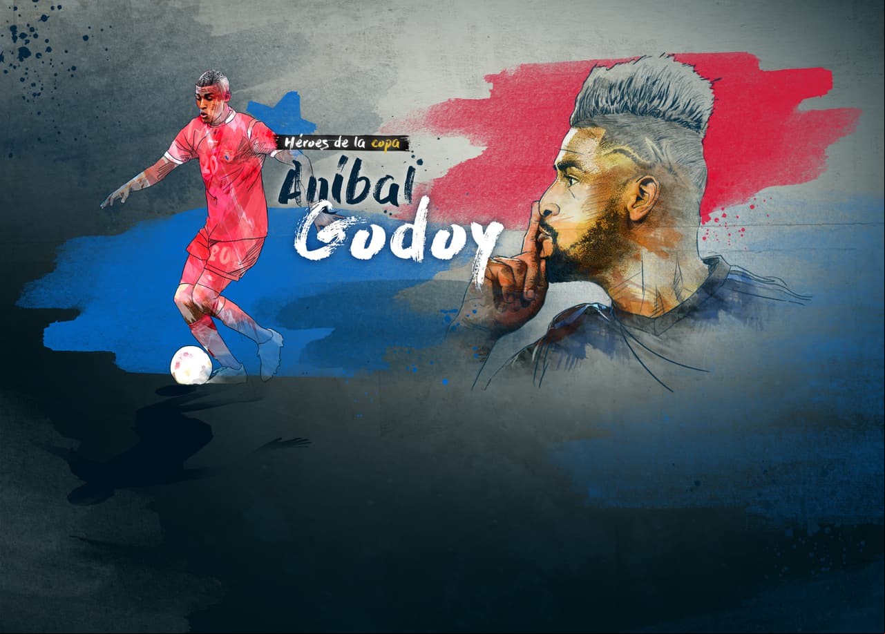 Aníbal Godoy Jugador de la Copa de Oro 