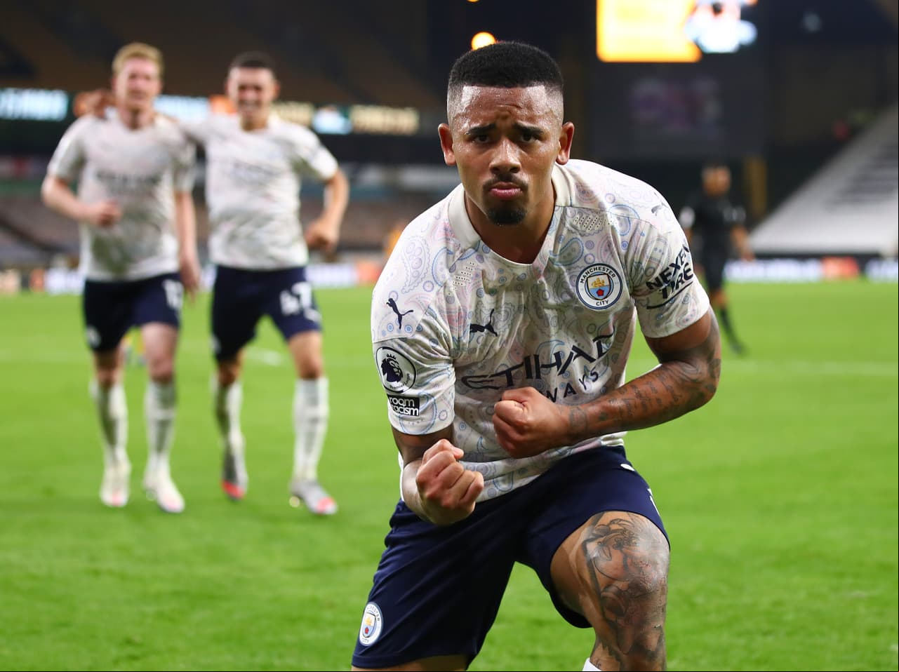 En el minuto 94, el City se encuentra con el gol número tres