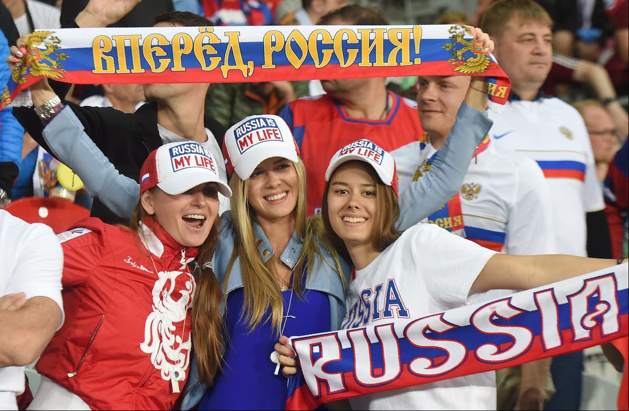 La presencia de estas chicas rusas hizo suspirár a más de uno.
