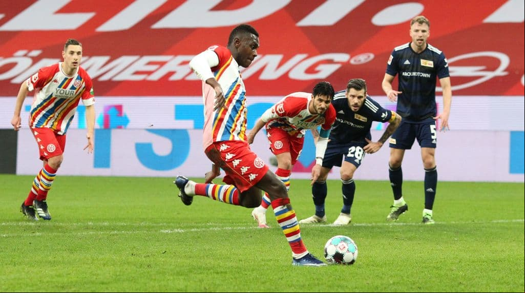 Mainz 05 venció por la mínima al Union Berlin para intentar salir de zona de descenso. Niakhaté (22’) marcó desde los once pasos el tanto que definió el juego.