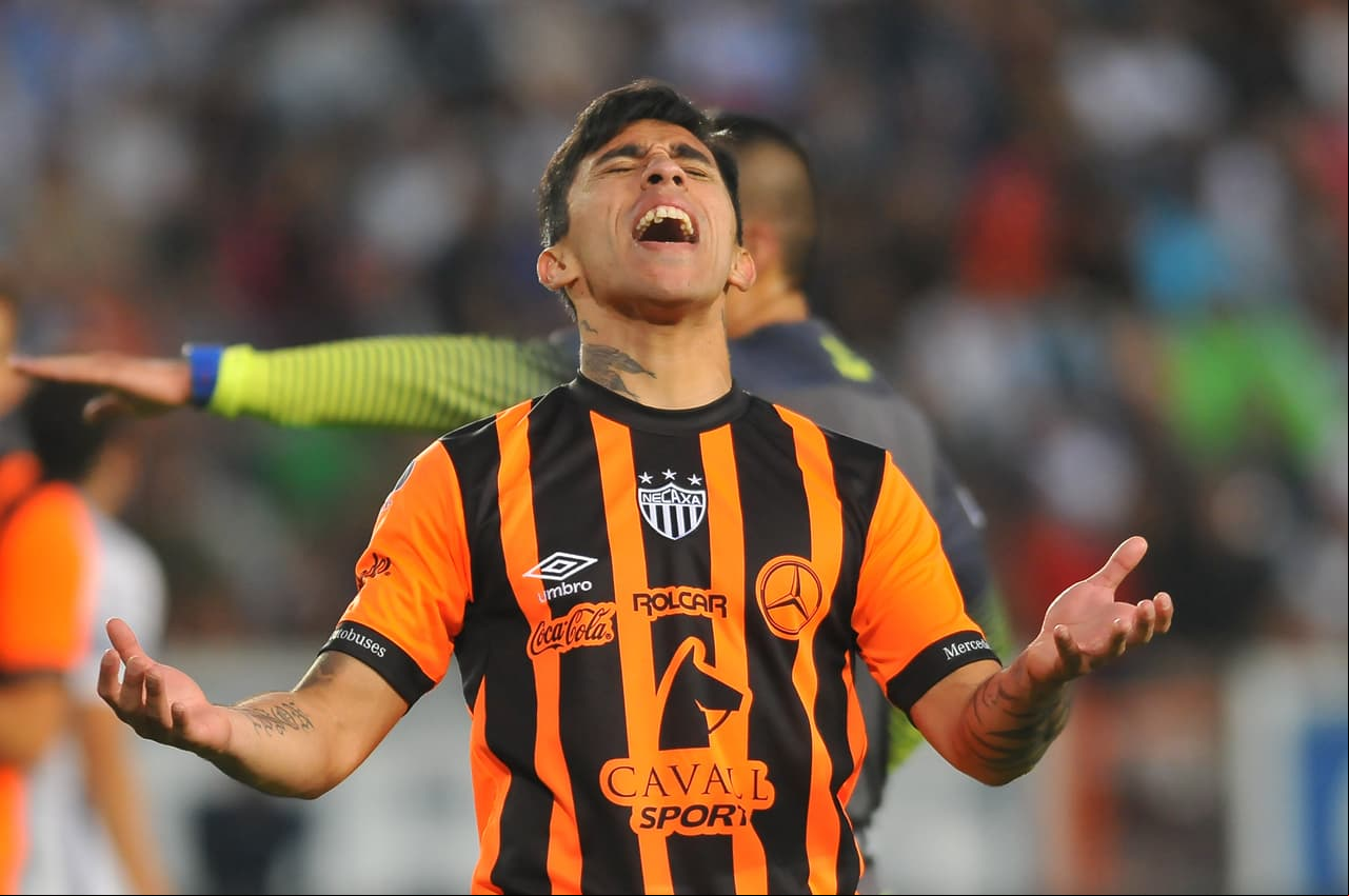 El chileno Édson Puch tiene 9 goles con Necaxa, que está de sexto en la clasificación, aún en la pelea.