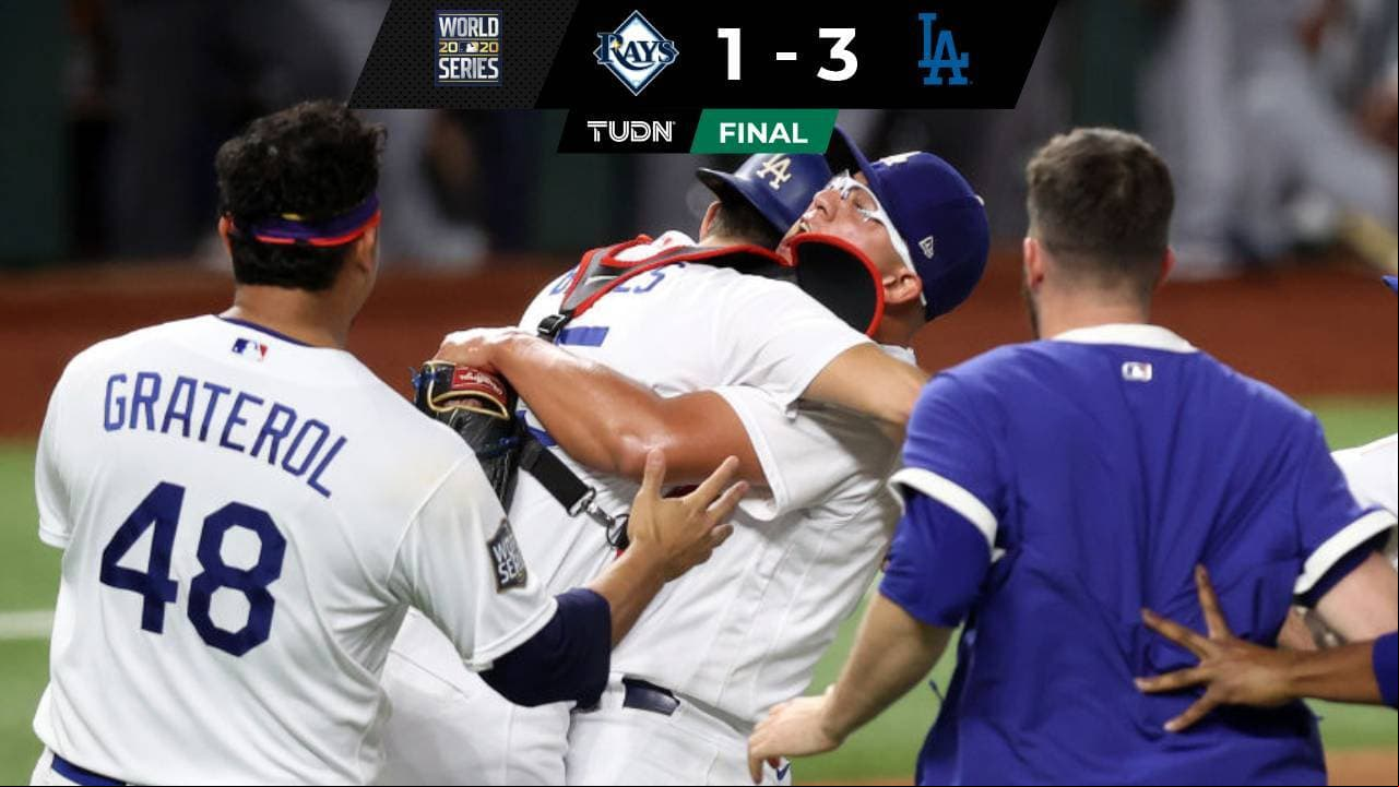 Víctor González y Julio Urías dan Serie Mundial a Dodgers