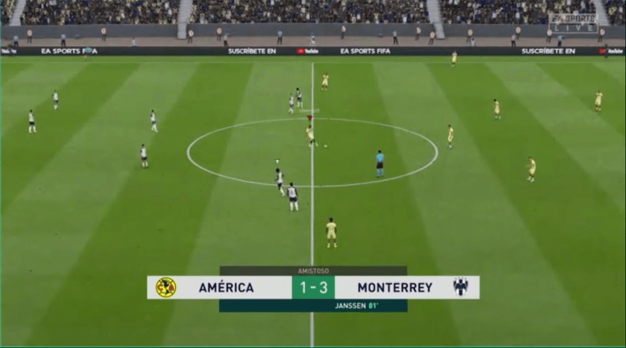 Rayados de Monterrey impuso condiciones, marcó el ritmo del juego y fue contundente ante unas Águilas del América que descuidaron la zona defensiva.