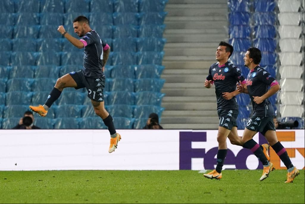 Napoli se lleva la victoria ante la Real Sociedad por la mínima. Los de Gatusso se llevan los tres puntos, pero siguen segundos en la tabla de grupo. Un partido polémico pero finalmente Matteo Politano se asegura de darle el gane su equipo durante la segunda jornada de la Europa League