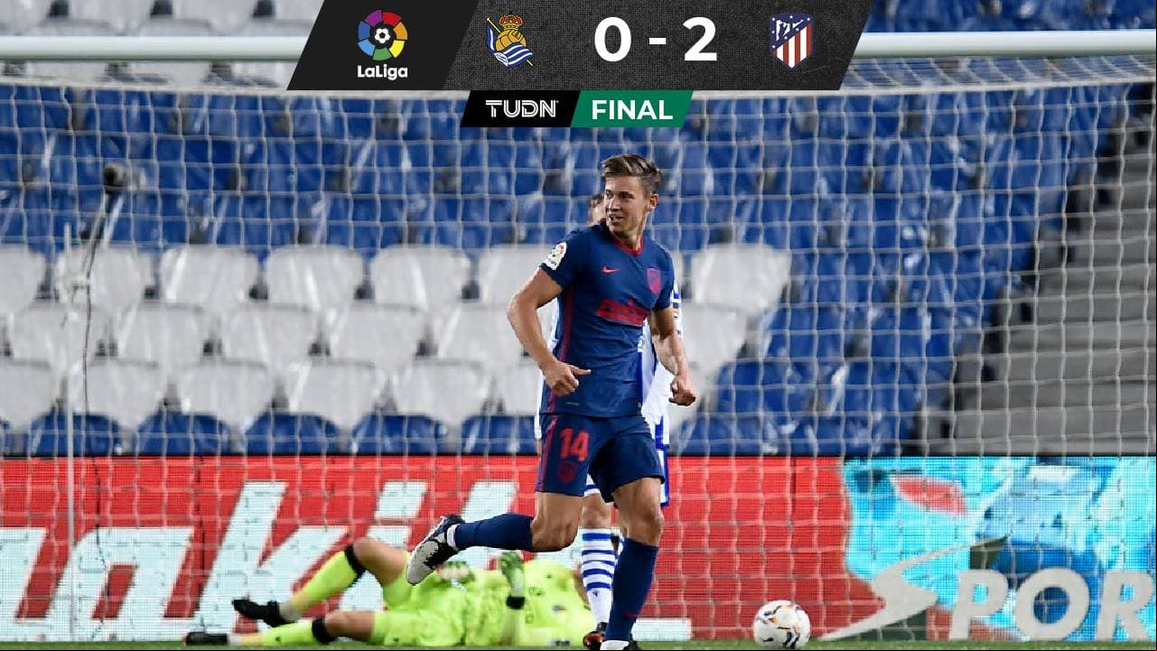 Atlético de Madrid venció a Real Sociedad y sigue líder en LaLiga