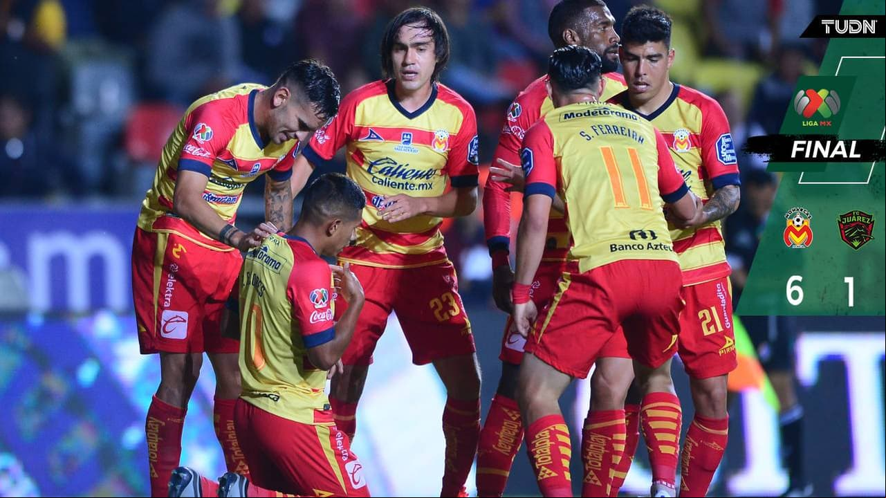 Morelia propinó goleada de miedo a FC Juárez