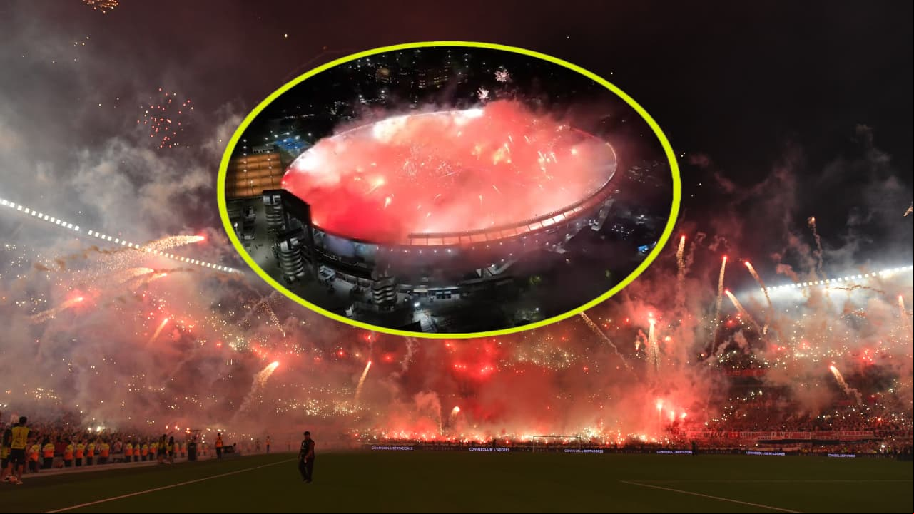 Clausuran el estadio de River Plate por impresionante exceso de pirotecnia