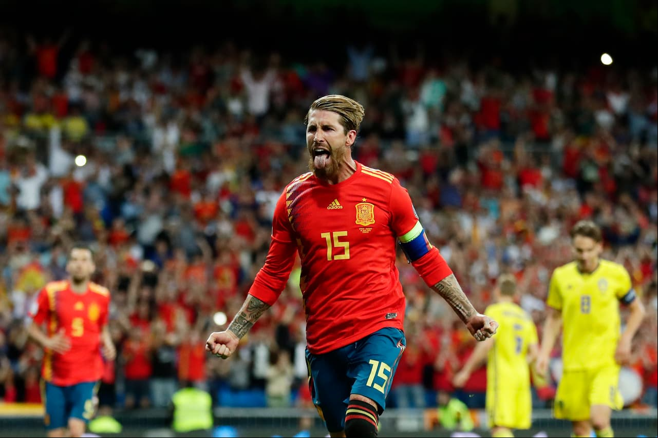 <b>10</b> Sergio Ramos 21 goles