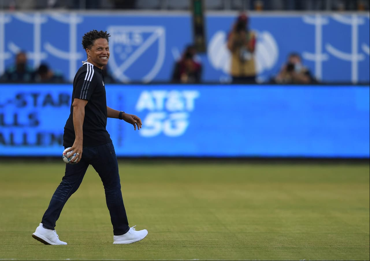 Cobi Jones fue el entrenador del Equipo de Estrellas de MLS en el Skills Challenge.
<br>