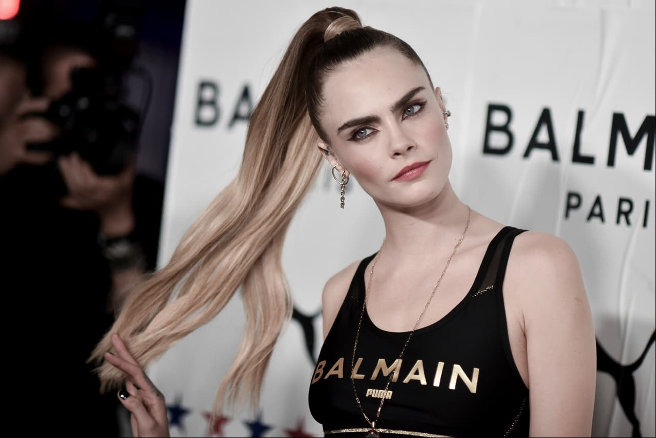 Cara Delevingne - La también exmodelo de Victoria Secret se ha incursionado en el cine y ha logrado aparecer en películas como Suicide Squad y Paper Towns.