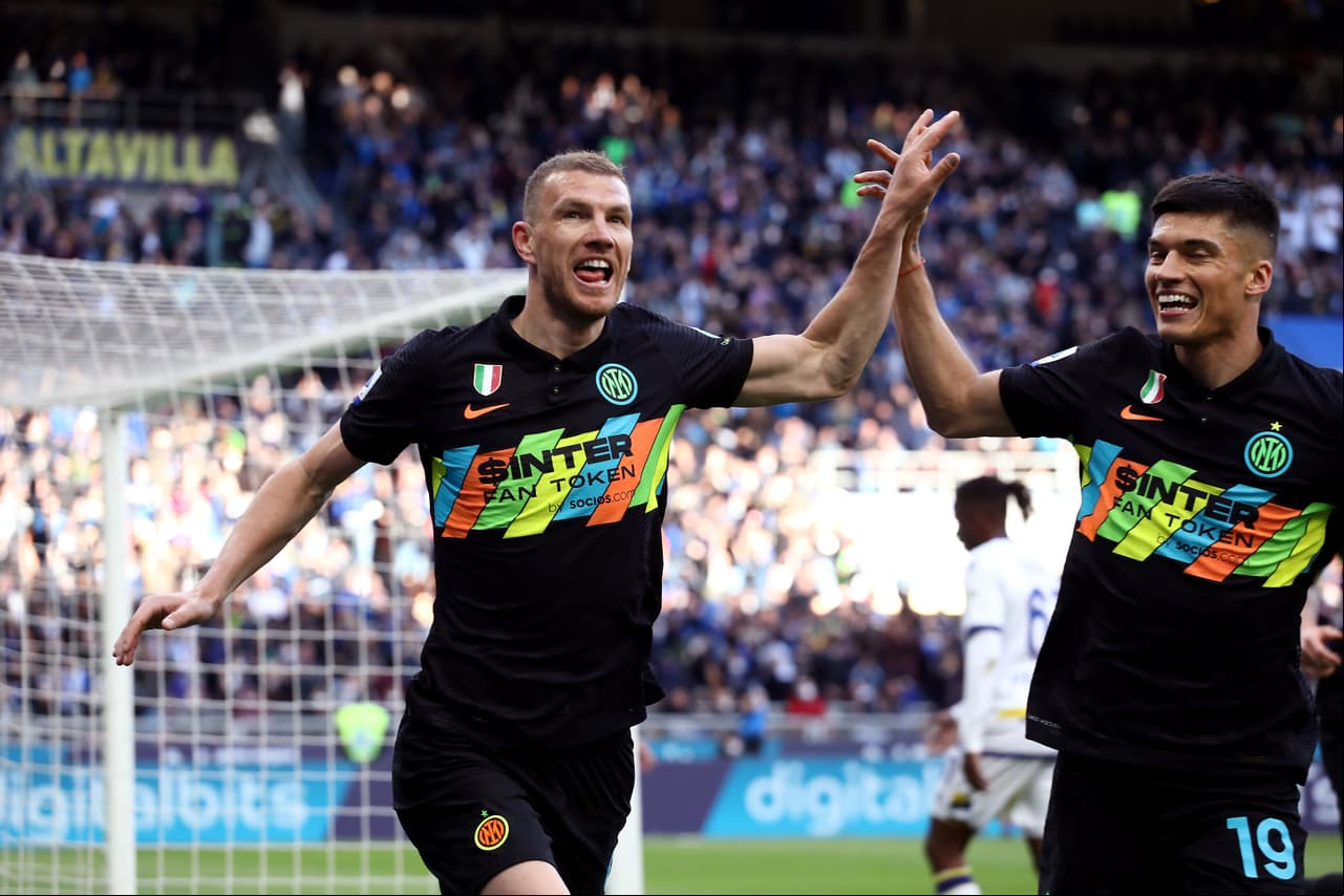 Inter y Juventus derrotaron a Hellas Verona y Cagliari, respectivamente; Empoli y Spezia empataron sin goles.