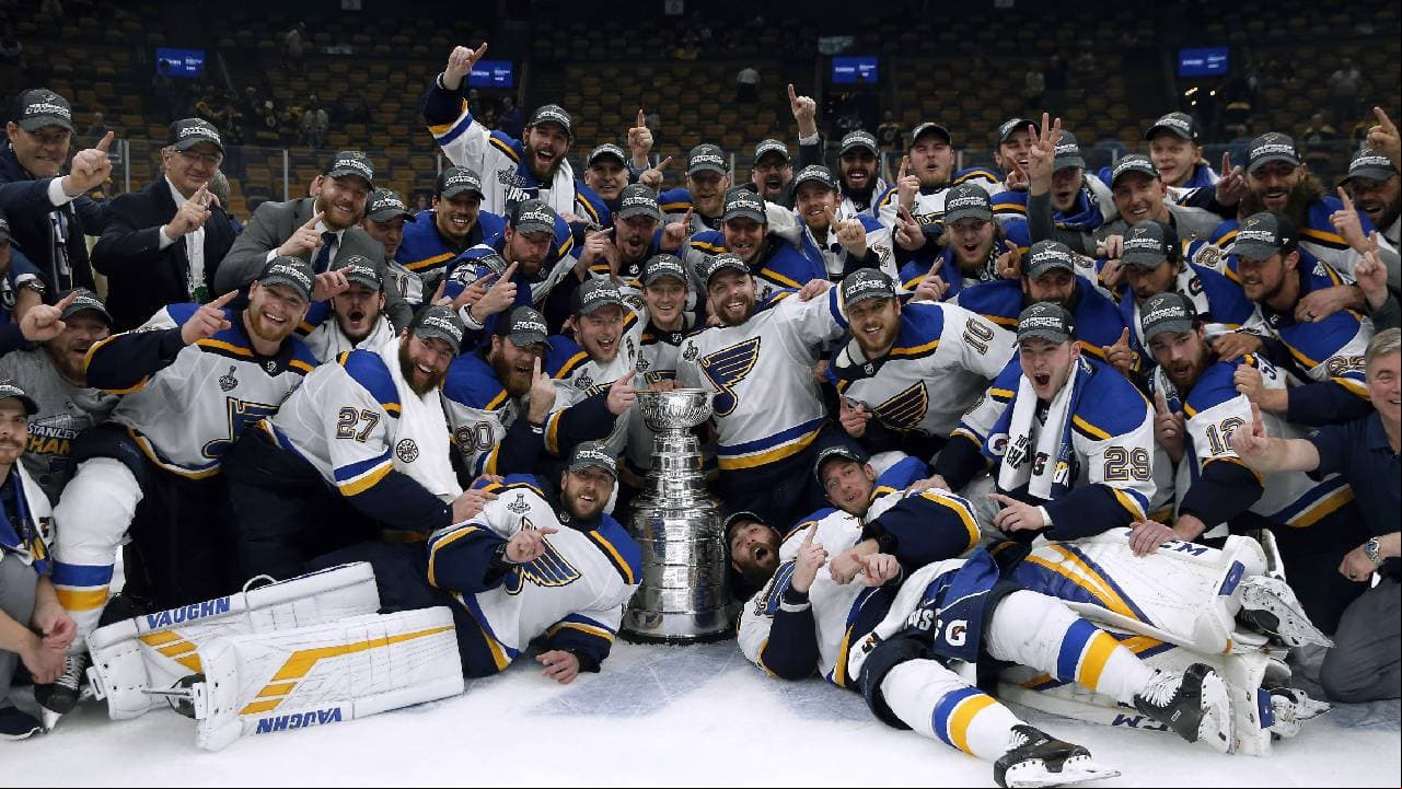 Los St. Louis Blues ganaron la Stanley Cup por primera vez en su historia