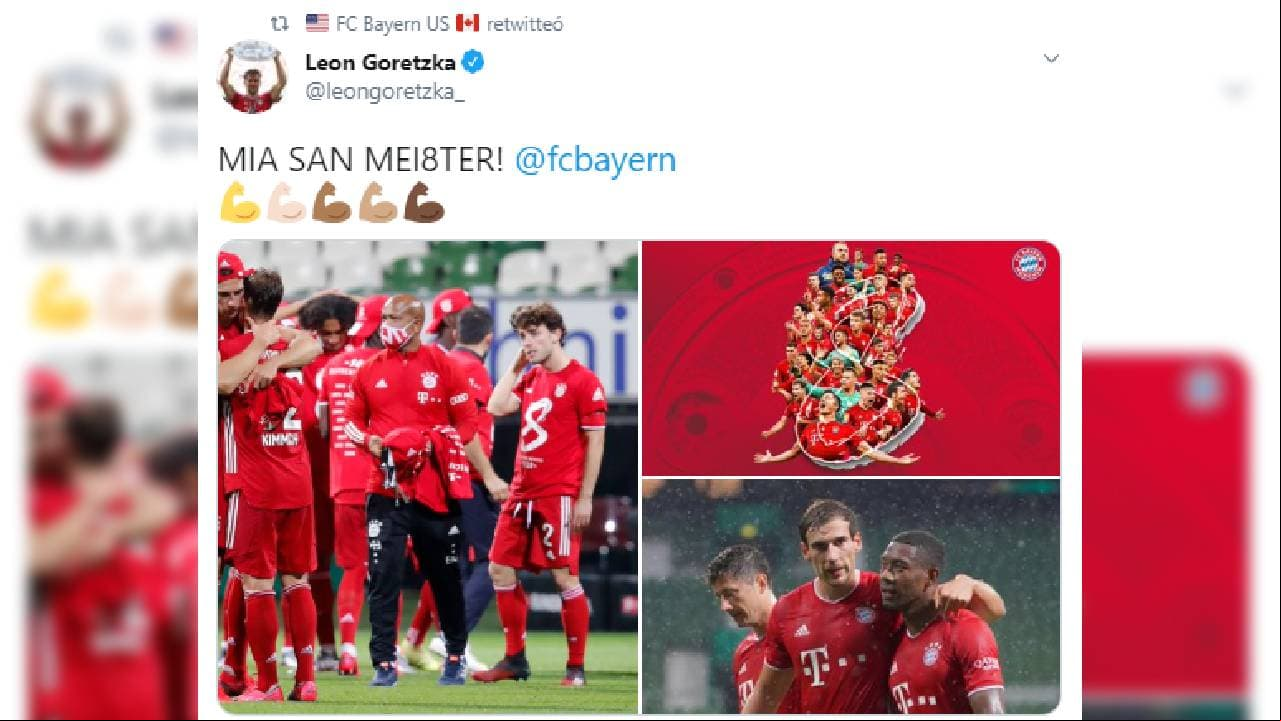 Bayern Munich llegó a 30 títulos de Bundesliga y las reacciones y festejos en redes sociales no se hacen esperar.