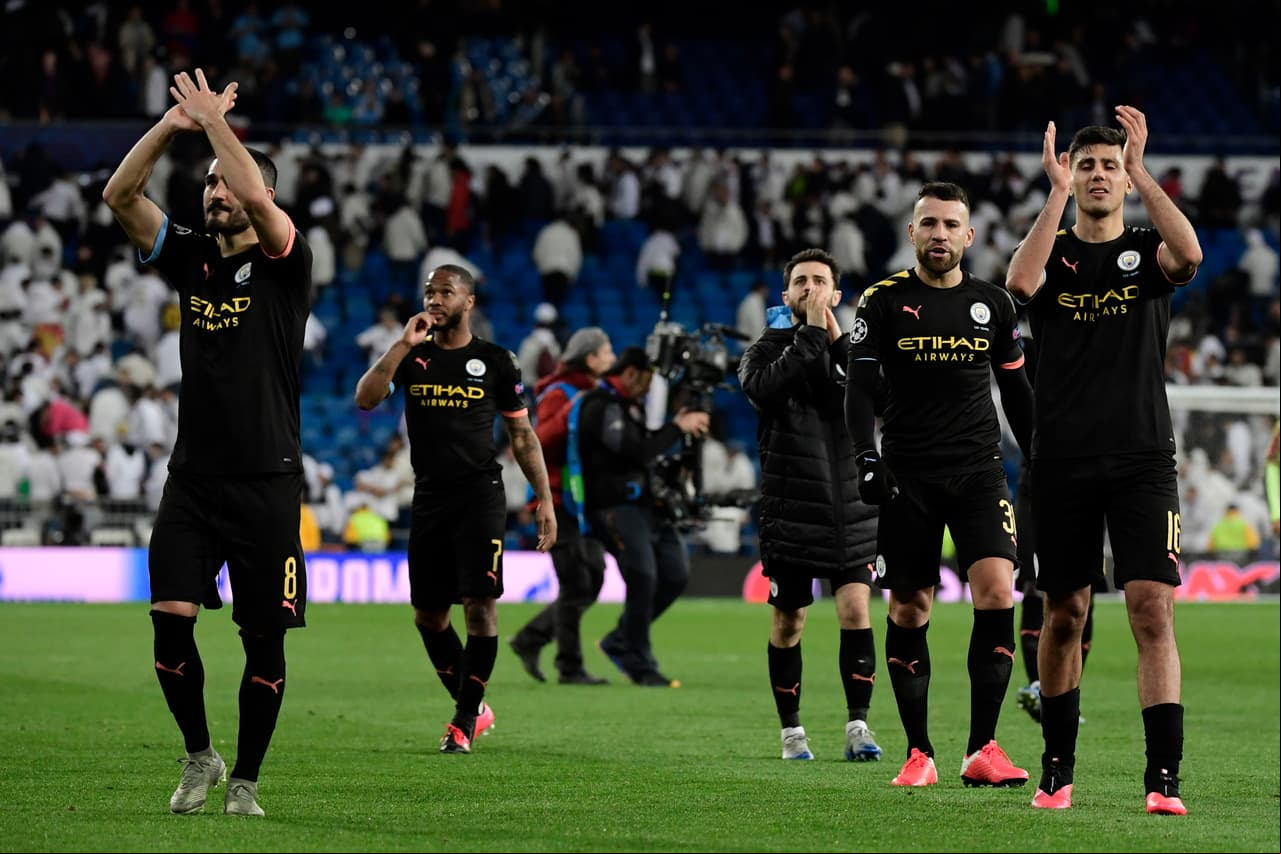 Manchester City | Pep Guardiola derrotó a los merengues en el Bernabéu 2-1. El valor de la plantilla es de 1.4 mil millones de dólares.