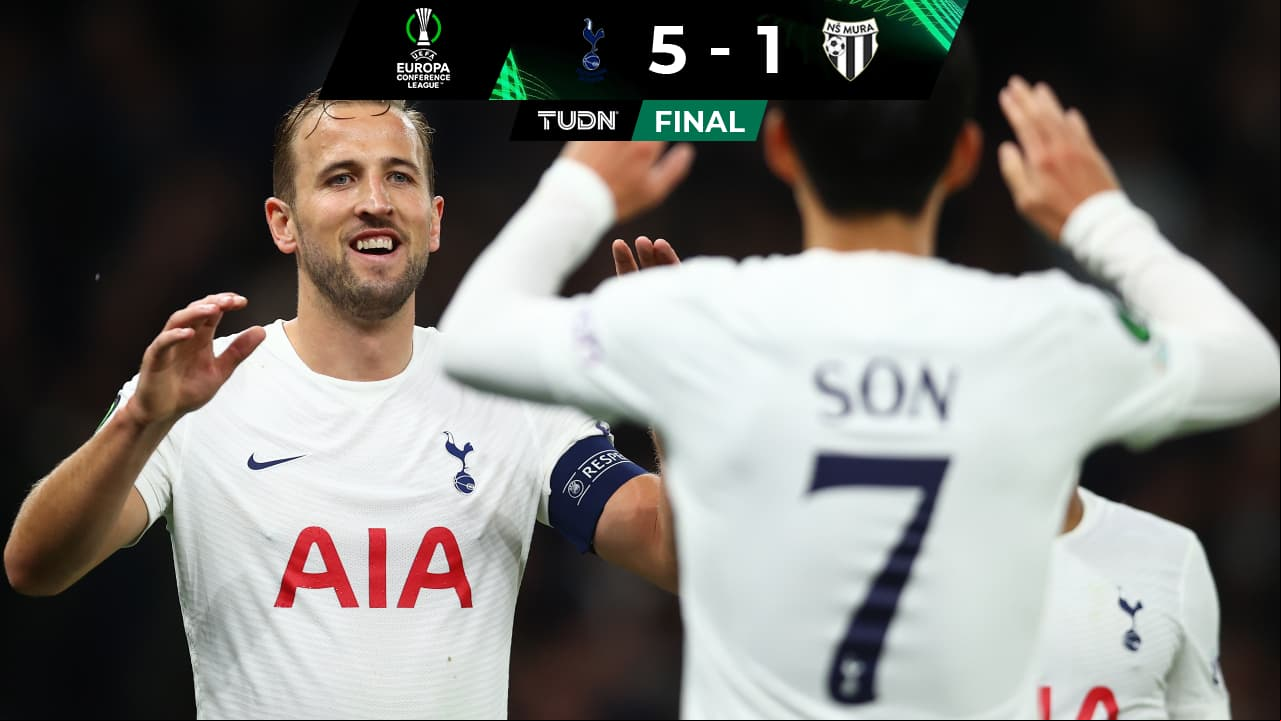 Tottenham dejó atrás una mala racha sin ganar con tremenda goleada al Mura.