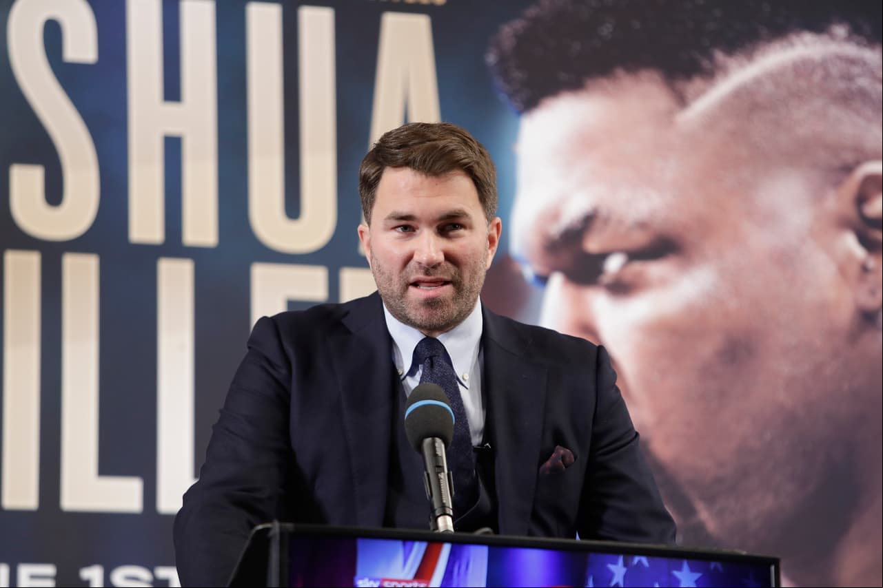 Eddie Hearn critica a UFC en plena pandemia: "Es de mal gusto"