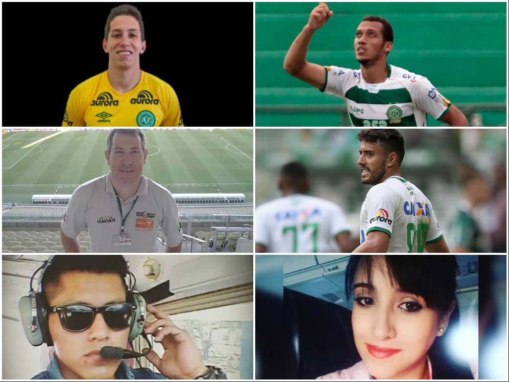 Tras el lamentable accidente que sufrió el avión que trasladaba al equipo Chapecoense a Colombia, solo lograron sobrevivir seis personas; Alan Ruschel, Hélio Hermito Zampier Neto, Jakson Follmann, Ximena Suárez, Erwin Tumiri y Rafael Henzel.
