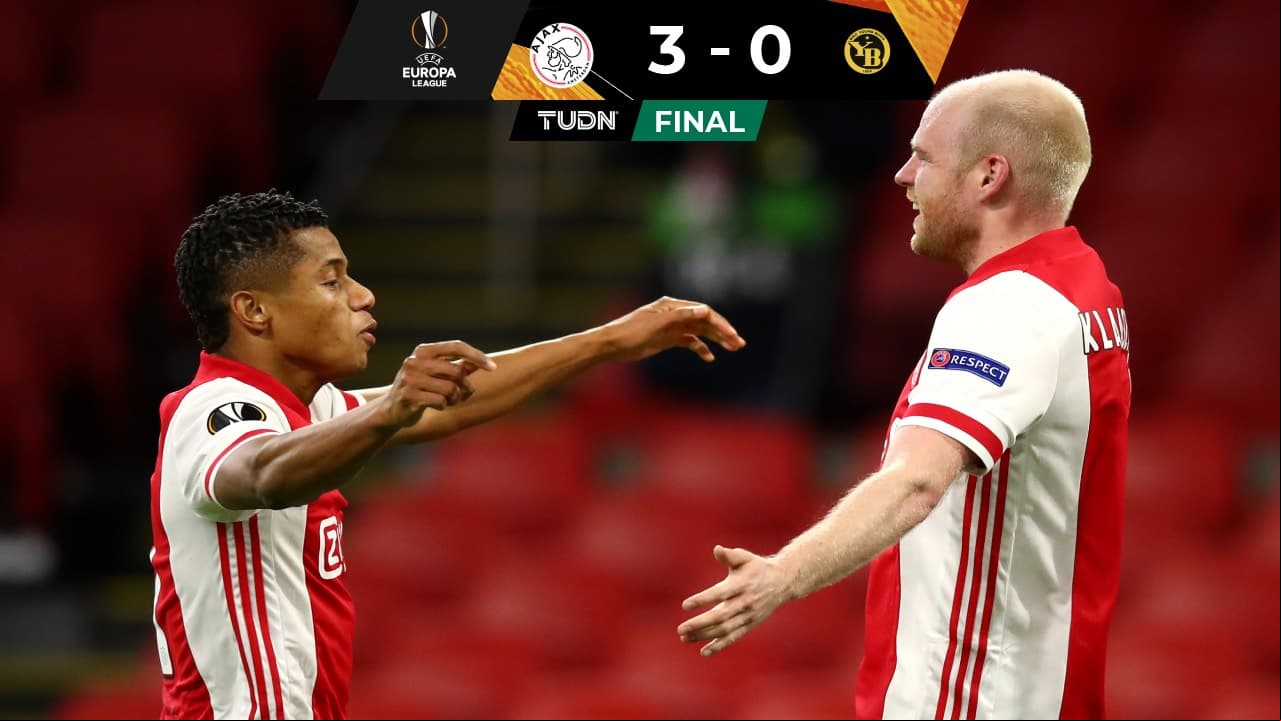 El Ajax prácticamente sentencia eliminatoria ante Young Boys