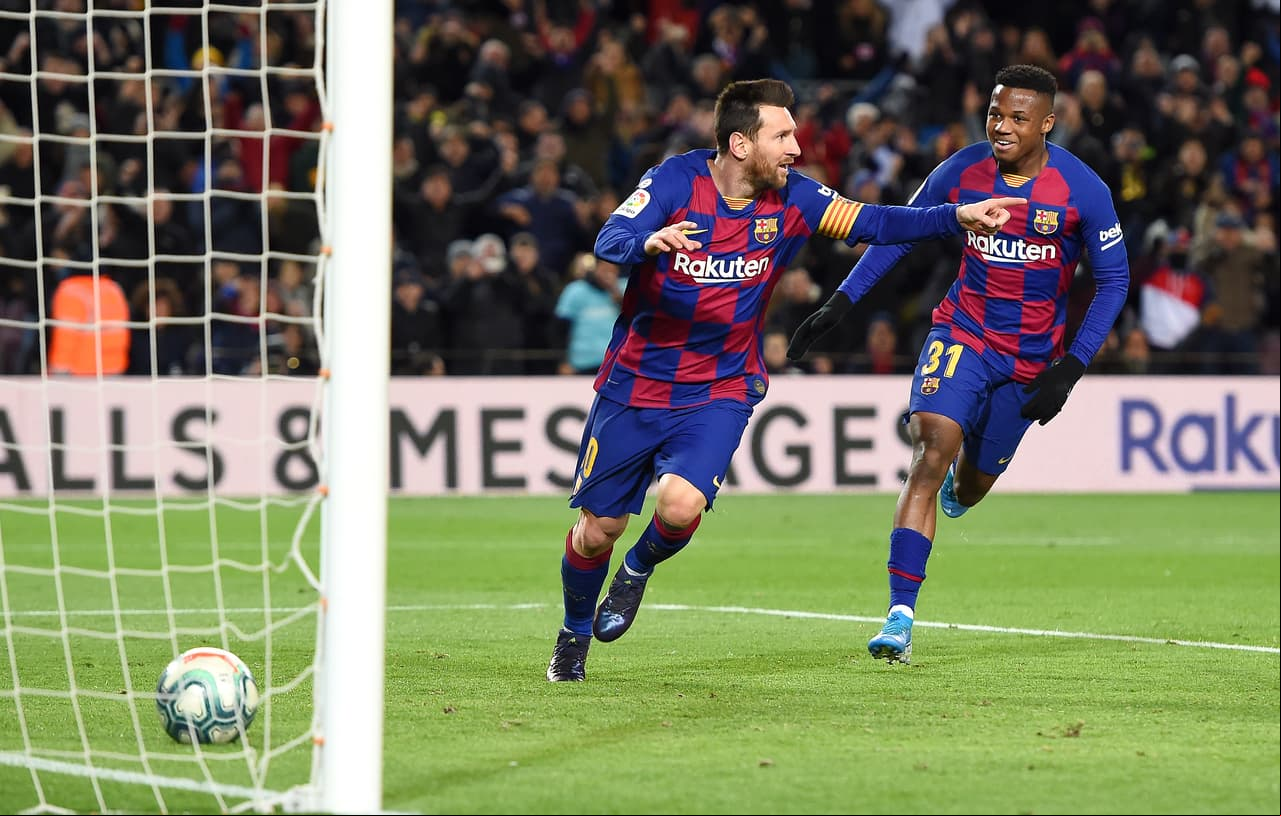 Lionel Messi frotó la lámpara y con la pierna derecha envió el balón al fondo de las redes al 75' para darle la victoria a los Blaugranas y mantener el liderato en LaLiga.