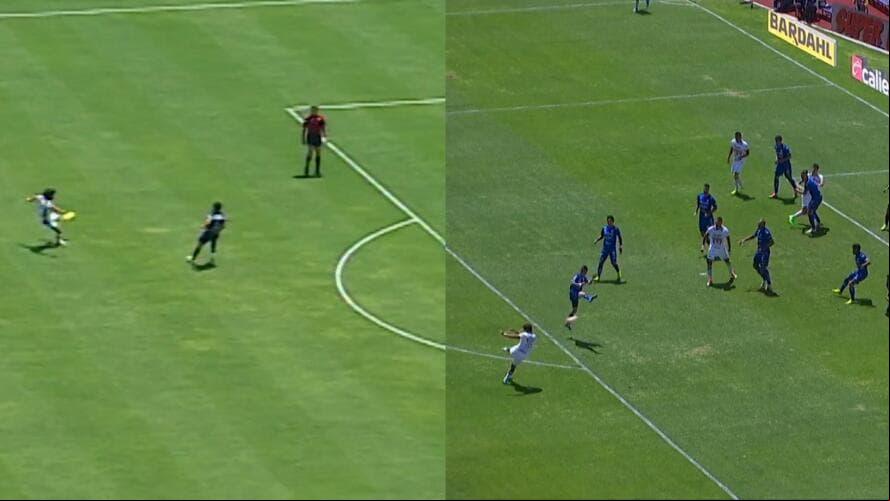 Adrián Aldrete emuló el golazo de volea de Braulio Luna en CU