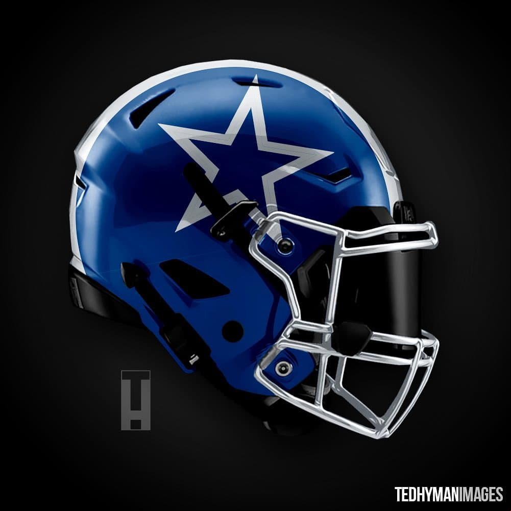 El diseñador Ted Hyman propuso un nuevo concepto para los equipos de la NFL en sus redes sociales. ¡Están impresionantes! ¿Crees que la NFL deba tomar los innovadores conceptos del exitoso diseñador?