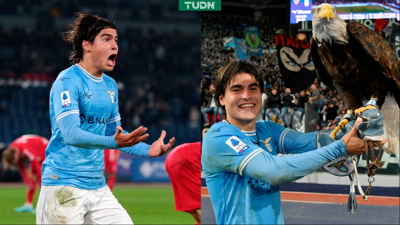 Luka Romero anota su primer gol en Lazio y logra récord en la Serie A