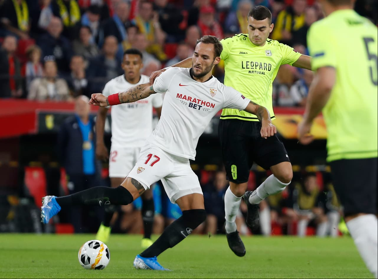 Sevilla golea de visita, suma tres puntos y llega a las 12 unidades posibles.