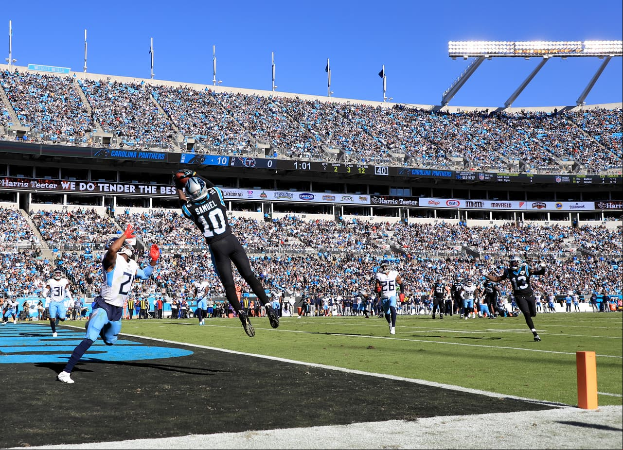 Carolina Panthers 
<b>30-20 </b>Tennessee Titans | Carolina Panthers se impuso con claridad 30-20 sobre Tennessee Titans y aún se ilusiona con playoffs.