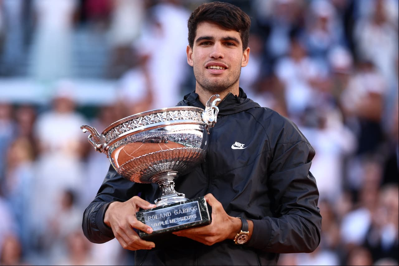 Carlos Alcaraz es campeón de Roland Garros por primera vez