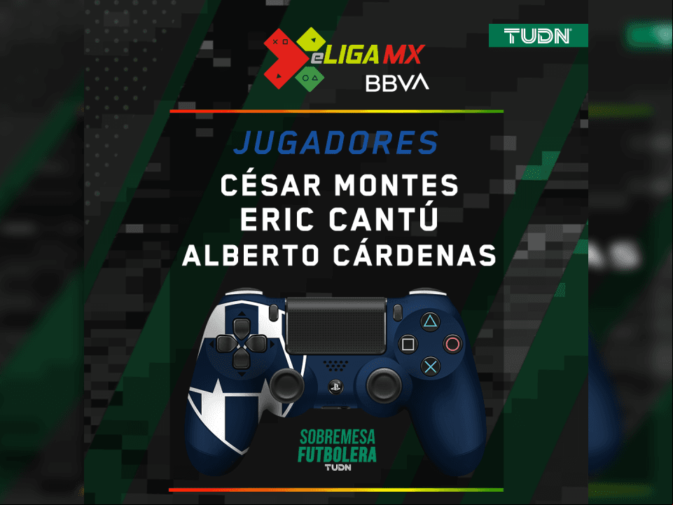 <b>Rayados Monterrey</b>
<br>Luis Cárdenas, César Montes y Eric Cantú.