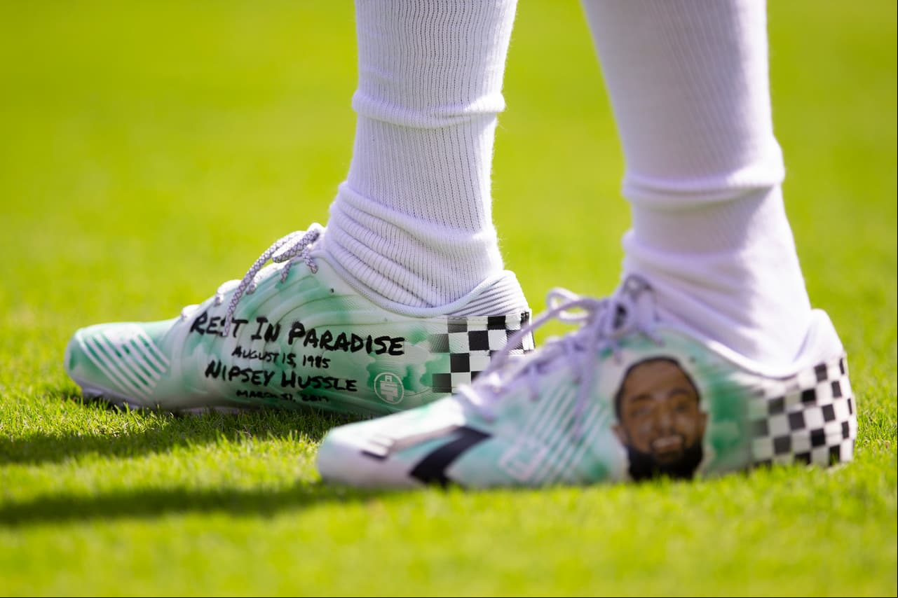 DeSean Jackson #10 de Philadelphia Eagles previo al partido.
