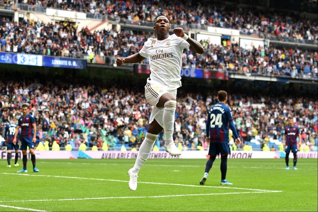 <b>Vinicius Junior.</b> El joven brasileño aprovechó sus oportunidades con Santiago Solari el año pasado; se espera que se consolide y crezca esta temporada.
