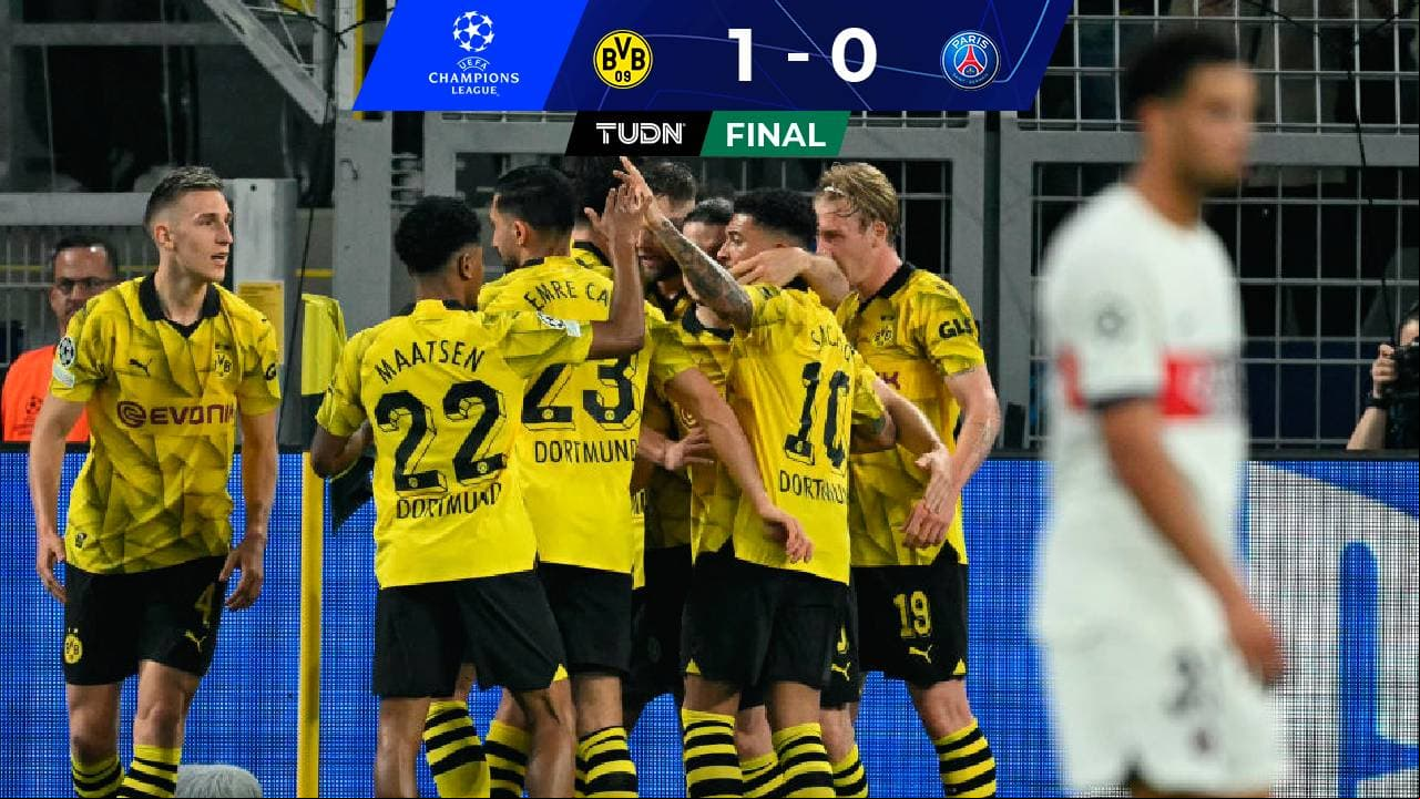 PSG perdonó y Borussia Dortmund sale con ventaja mínima