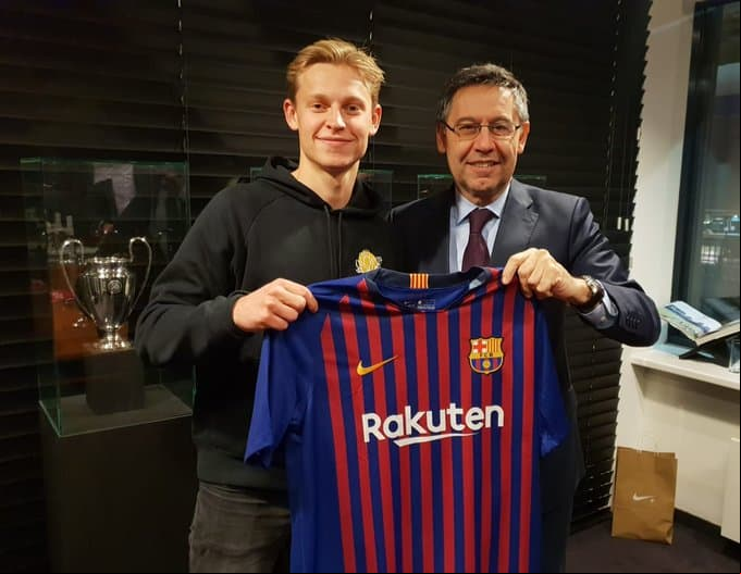 Messi 'cerró' el fichaje de Frenkie de Jong al Barcelona