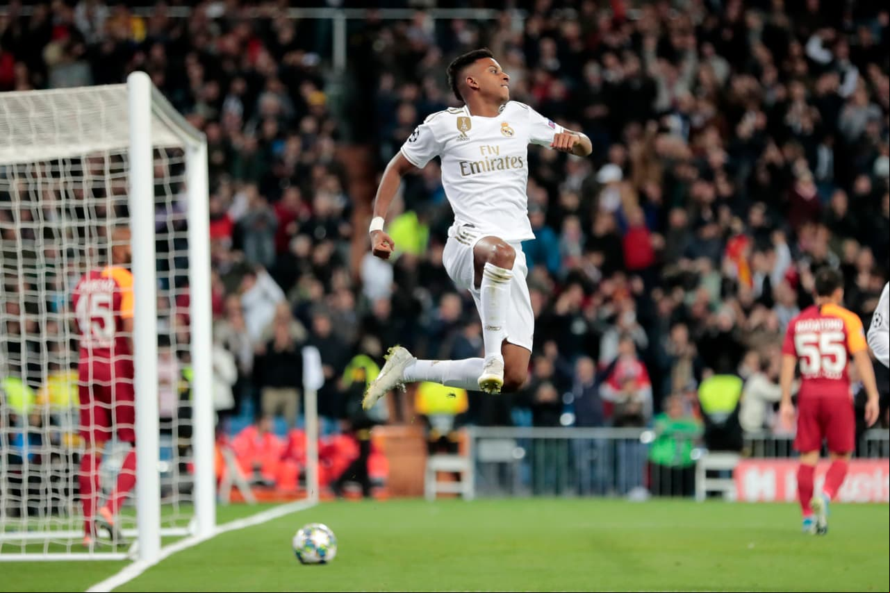 Rodrygo | Real Madrid | Su valor aproximado de mercado es de 53.5 millones de dólares.