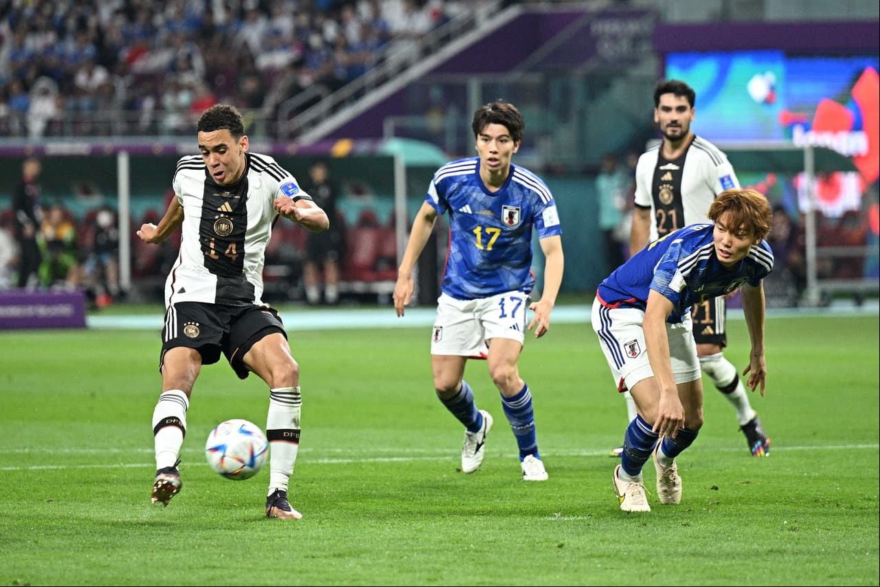 Japón logró llevarse la victoria ante Alemania en un partido que empezaron perdiendo.