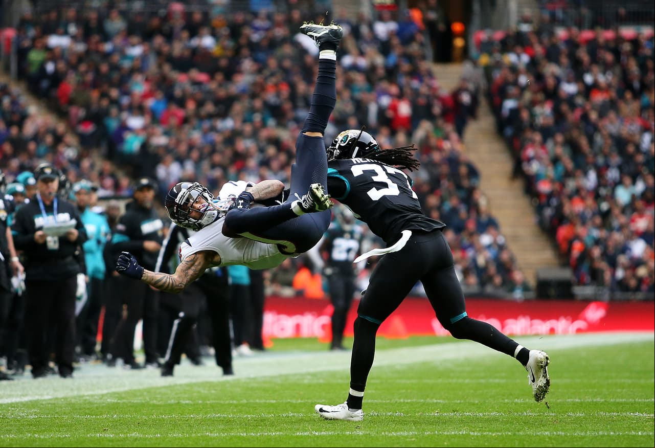 Houston Texans
<b> 26-3</b> Jacksonville Jaguars | Los Texans llegaron a seis triunfos y se afianzan en el liderato de la división sur de la AFC con marca de 6-3.