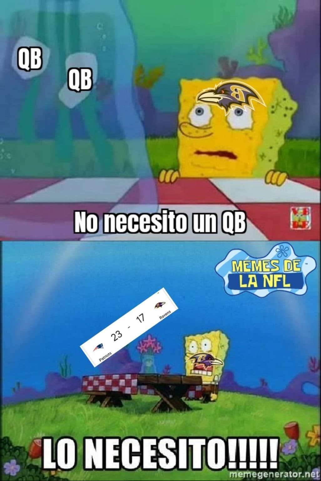 Los memes regresan esta semana creando destrozos con la victoria de los Patriotas y a Dallas los molestan aunque hayan descansado.