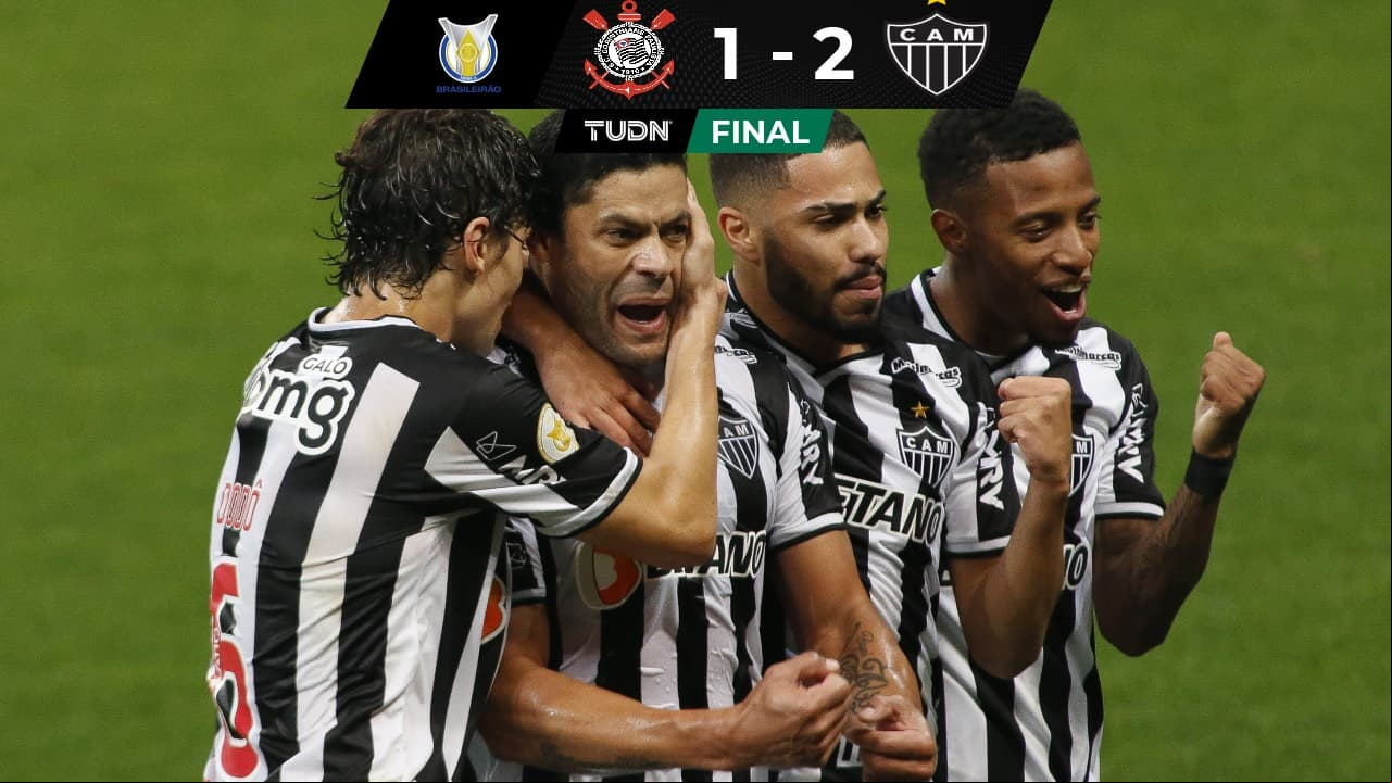 Resumen y goles | Con doblete de Hulk, A. Mineiro venció a Corinthians