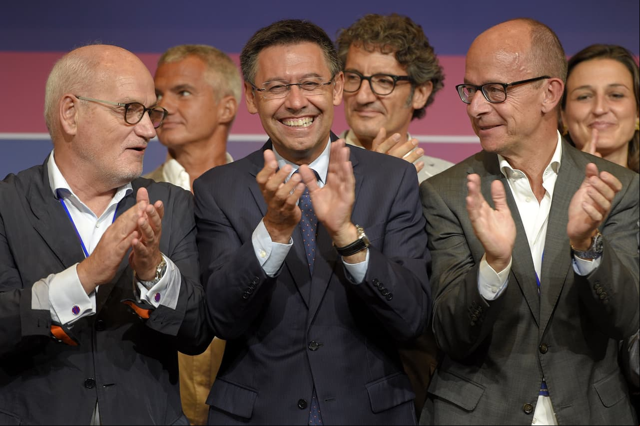 Repetirá como presidente del FC Barcelona al imponerse con claridad.