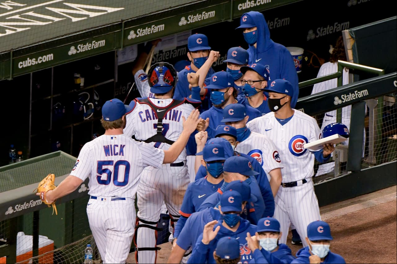 Los Chicago Cubs so dueños de la división central de la Conferencia Nacional n un récord de 16-8.