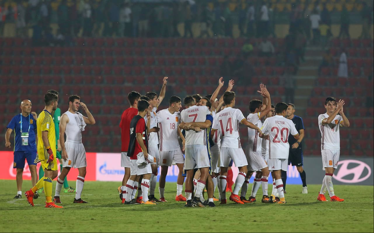 España vence a Francia y alcanza los cuartos de final del Mundial Sub-17