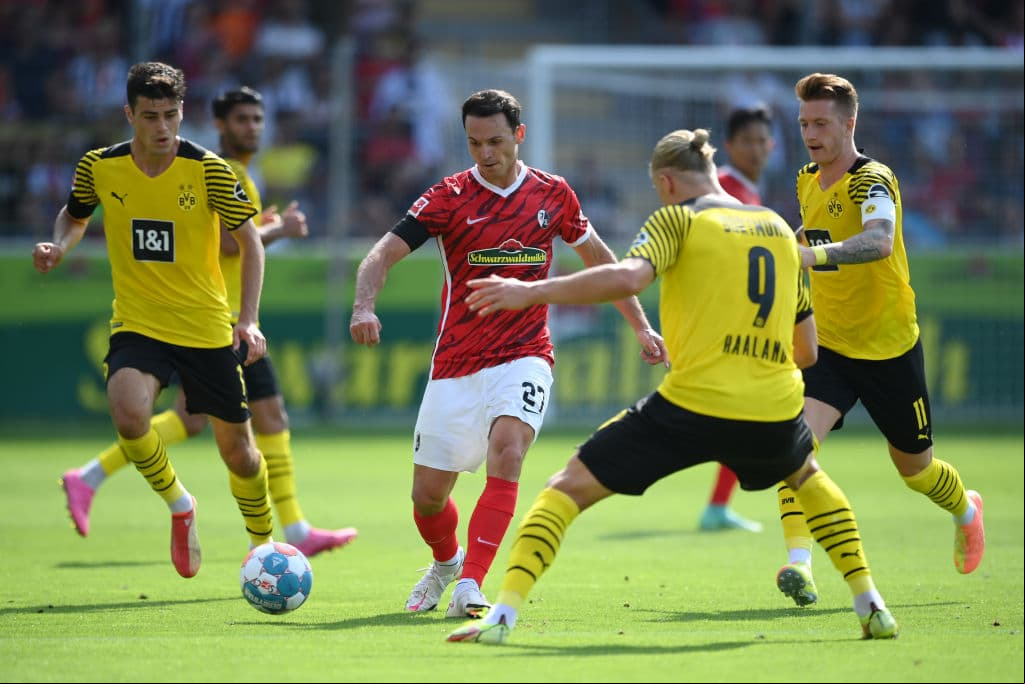 Freiburg da la campana y vence al Borussia Dortmund de Haaland
