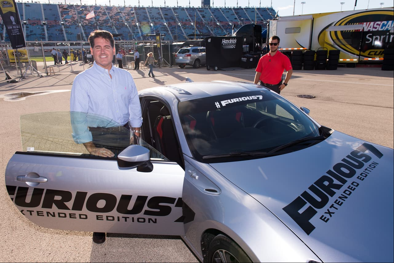 Ludacris fungió como el Grand Marshal de Nascar 300