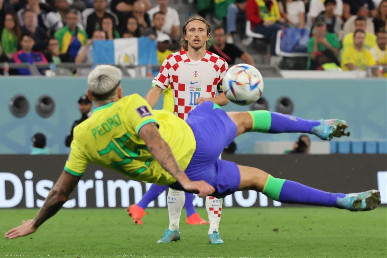 Croacia dio la sorpresa y derrotó 4-2 en penales a Brasil en el Estadio Ciudad de la Educación en los Cuartos de Final del Mundial Qatar 2022.
