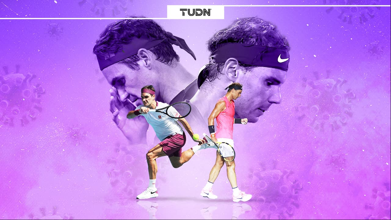 Federer y Nadal.