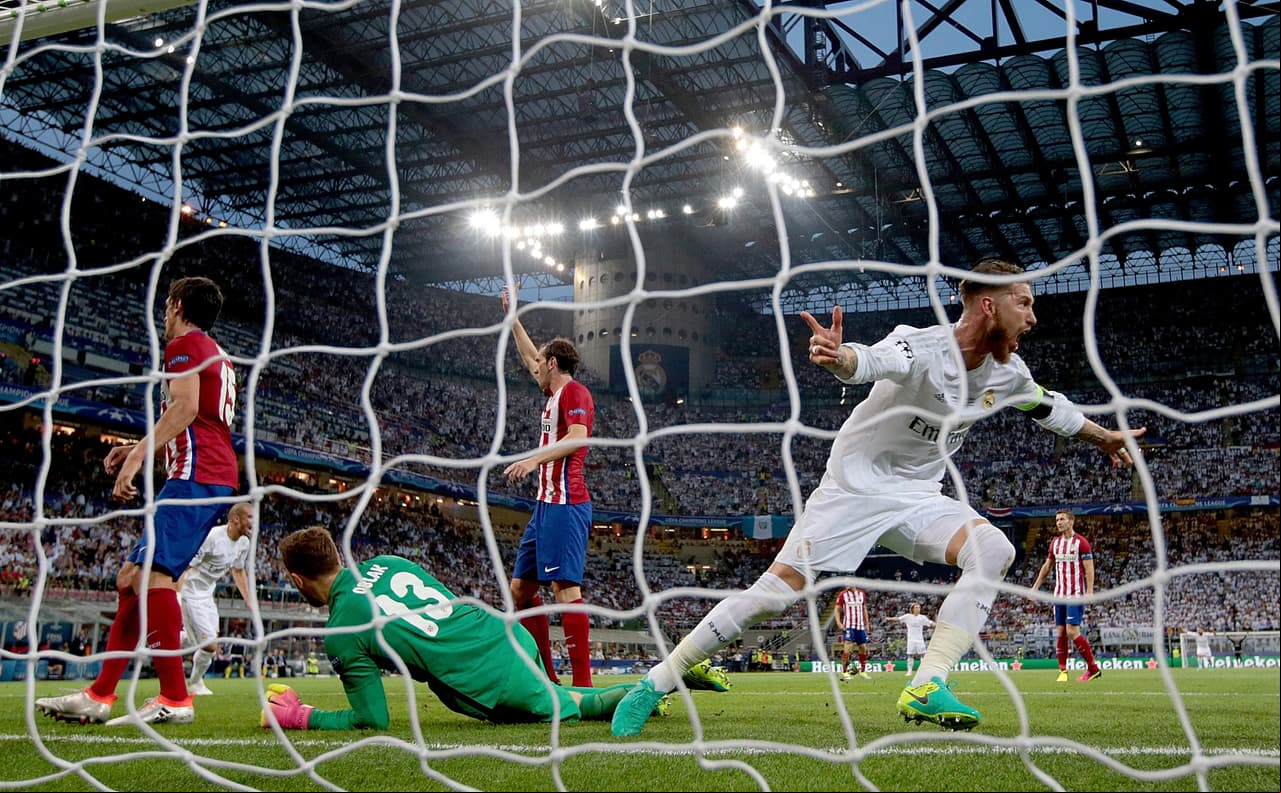 Una jugada polémica pues el capitán del Real Madrid se encontraba en posición adelantada cuando el galés proyectó la pelota que acabó dentro de la portería colchonera.