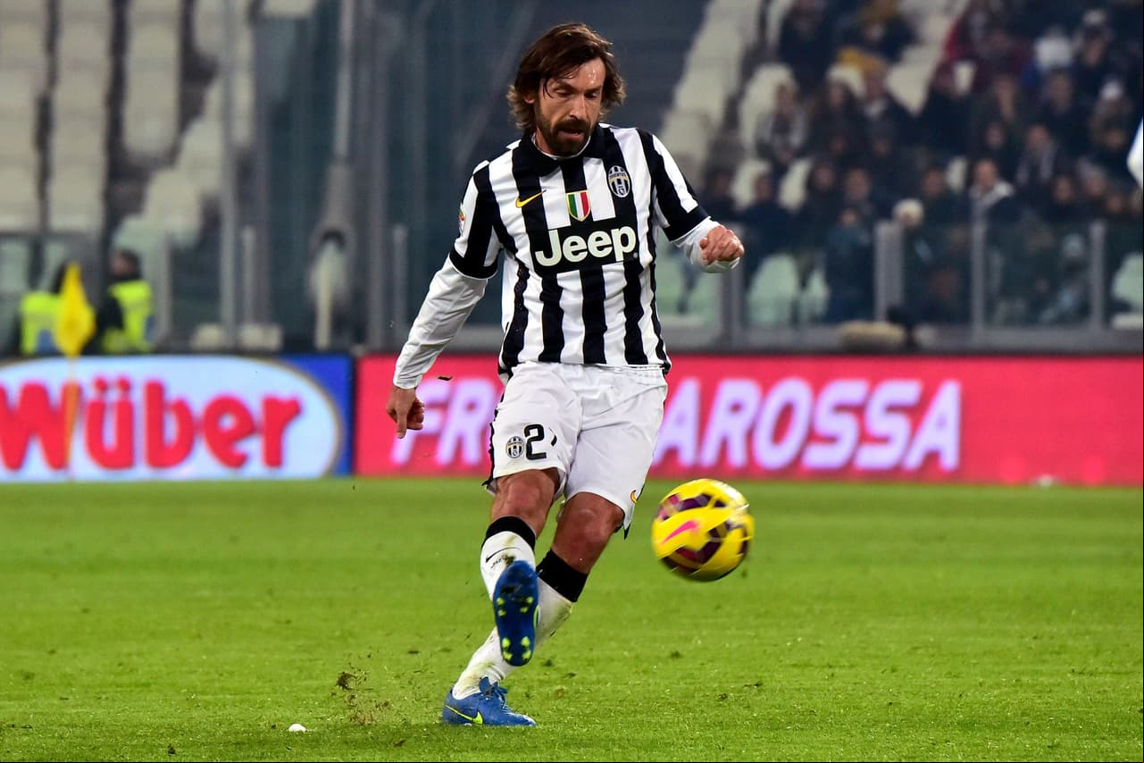 Pirlo durante la última temporada con Juventus.