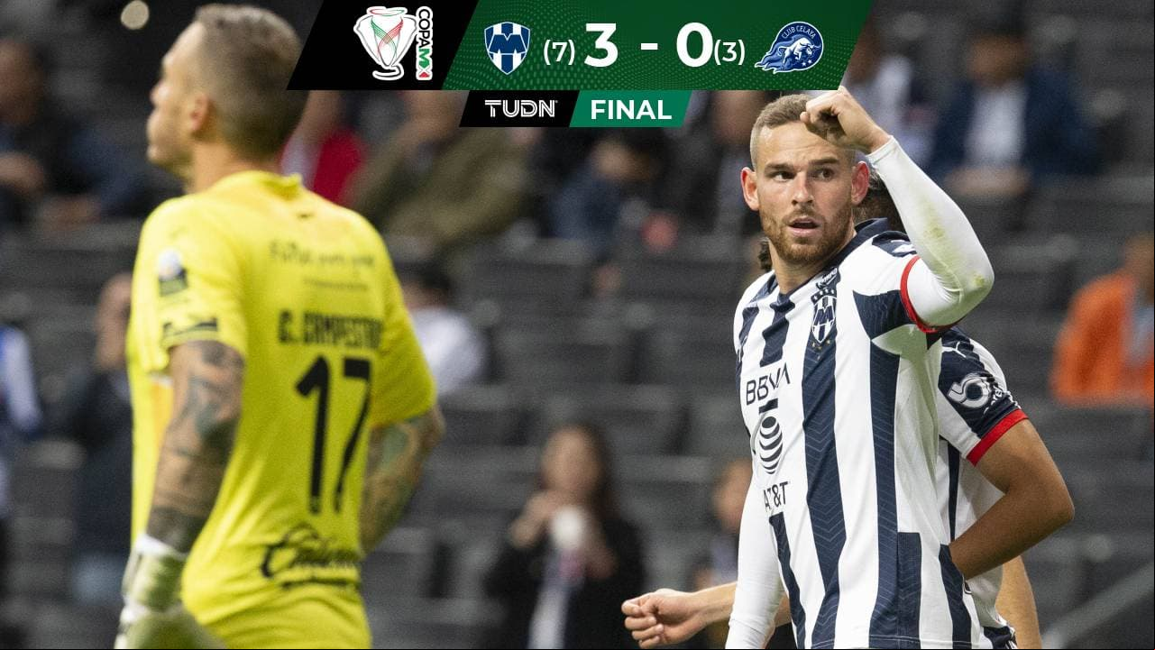Rayados goleó a Celaya para avanzar en la Copa MX